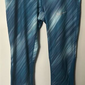 Nike Blue Dri-FIT Performance Leggings